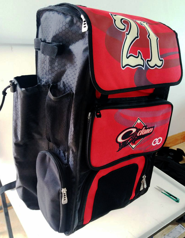 Buy Custom Bat Baseball Backpack Online Custom Baseball/Softball