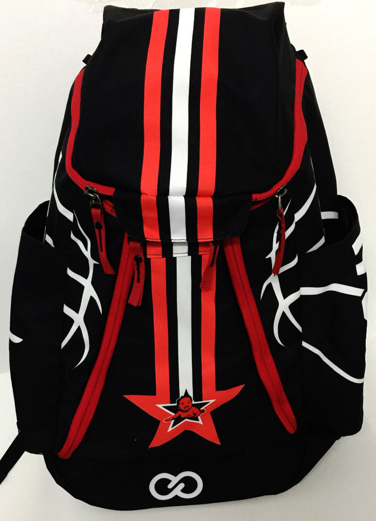 thumbnail image 2 of Los Angeles Custom Basketball Sport Backpack Personalized With Name/Number, Men Women Basketball Bags Gift 2 of 11